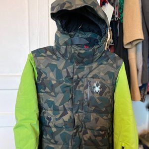 Spyder Ski Jacket, Boys Size 12
